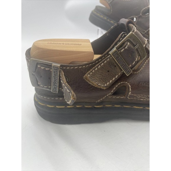 VTG Dr Martens Sandals Mens Size 13 Fish‎ Chunky Leather Strap Caged 8092 Y2K main image 8